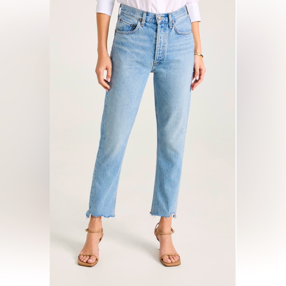 Agolde Riley crop jeans